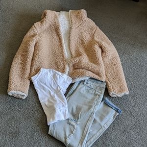 Sherpa Cropped Jacket